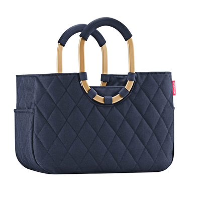 Artikelbild 2 für reisenthel® Einkaufskorb loopshopper M Kunstfaser frame rhombus midnight gold, Artikelnummer 571374