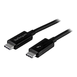 Artikelbild 1 für StarTech.com USB C Kabel TBLT3MM2M 2,0 m schwarz, 1 St., Artikelnummer 964611