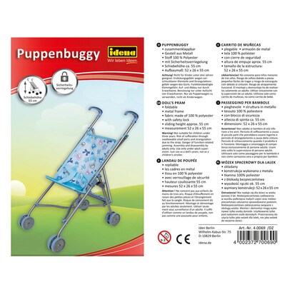 Artikelbild 8 für Idena Puppenbuggy Puppenzubehör, Artikelnummer 141067
