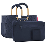 Artikelbild 1 für reisenthel® Einkaufskorb loopshopper M Kunstfaser frame rhombus midnight gold, Artikelnummer 571374