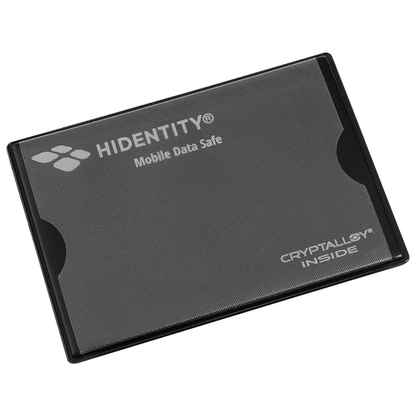 Artikelbild 3 für HIDENTITY® Kreditkartenhülle Hidentity Duo schwarz 8,5 x 6,0 cm, 1 St., Artikelnummer 809095