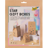 Artikelbild 1 für folia Geschenktüten STAR GIFT BOXES braun 75,0 / 85,0 / 110,0 x 130,0 / 150,0 / 195,0 mm, 6 St., Artikelnummer 692597