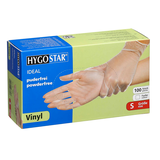 Artikelbild 1 für HYGOSTAR unisex Einmalhandschuhe IDEAL transparent Größe S, 100 St., Artikelnummer 597773