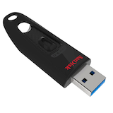 Artikelbild 1 für SanDisk USB-Stick Ultra 3.0 schwarz 128 GB, 1 St., Artikelnummer 162596