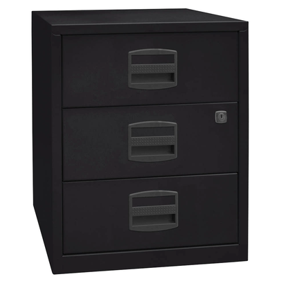Artikelbild für BISLEY Home Rollcontainer schwarz 3 Auszüge 41,3 x 40,0 x 52,8 cm, Artikelnummer 728832