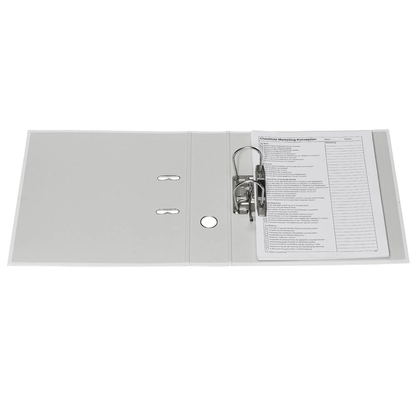 Artikelbild 6 für DONAU Klassik Ordner weiß Karton 7,5 cm DIN A4, 1 St., Artikelnummer 183970