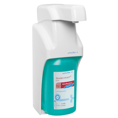 Artikelbild für schülke Desinfektionsspender SM 2 universal weiß Kunststoff 0,5 oder 1,0 l, 1 St., Artikelnummer 304994