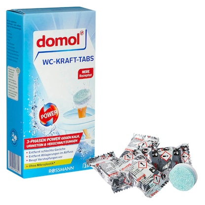 Artikelbild für domol POWER WC-Tabs frisch, 16,0 St., Artikelnummer 742542