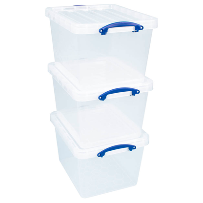 Artikelbild 4 für Really Useful Box Aufbewahrungsboxen 3x 40,0 l transparent 50,0 x 39,5 x 31,5 cm, 3 St., Artikelnummer 882367