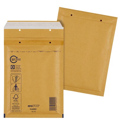 Artikelbild für aroFOL® CLASSIC Luftpolstertaschen 3/C braun für DIN A5, 100 St., Artikelnummer 488742
