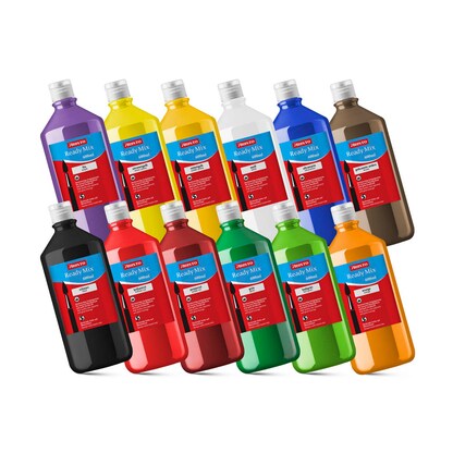 Artikelbild für ARISTO Ready Mix Flüssigfarben farbsortiert 600,0 ml, 12 St., Artikelnummer 713189
