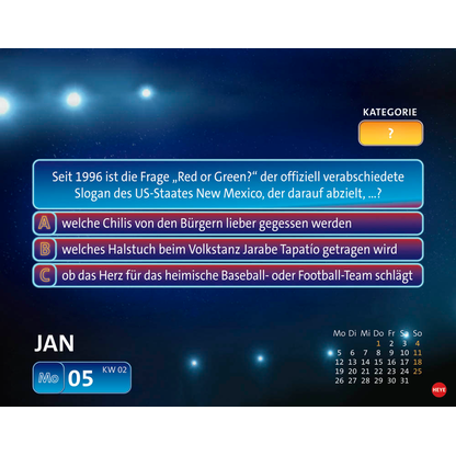 Artikelbild 7 für Heye Abreißkalender Wer weiß denn sowas 2026, 1 St., Artikelnummer 551269