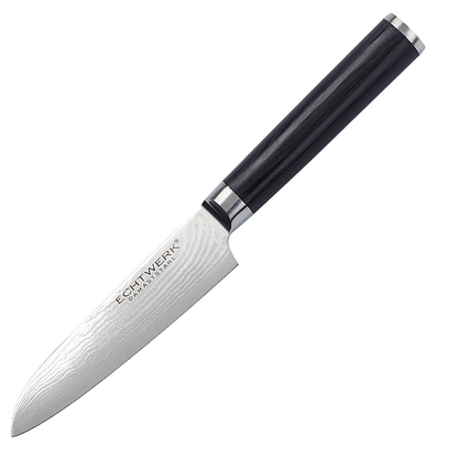 Artikelbild für Echtwerk Santokumesser Damast silber, schwarz, Klinge: 13,0 cm, 1 St., Artikelnummer 649578