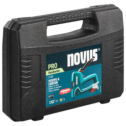 Artikelbild 7 für novus Handtacker J-50 Kofferset türkis, 1 Set, Artikelnummer 712439