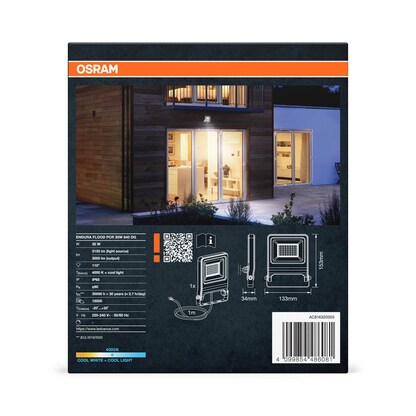 Artikelbild 3 für OSRAM ENDURA® Flood Cool White PCR LED Außenleuchte dunkelgrau 30 W, Artikelnummer 710059