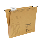 Artikelbild 1 für büroplus Hängetaschen braun, 25 St., Artikelnummer 148593