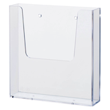 Artikelbild 1 für helit Wandprospekthalter transparent DIN A5 16,2 x 3,9 x 16,5 cm, 1 St., Artikelnummer 325112