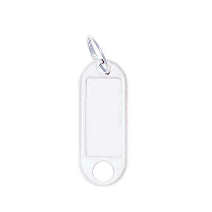 Artikelbild 2 für WEDO Schlüsselanhänger weiß, 10 St., Artikelnummer 639810