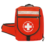Artikelbild 1 für LEINA-WERKE Notfallrucksack ohne Füllung rot, Artikelnummer 844961