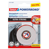 Artikelbild 1 für tesa Montageband POWERBOND ULTRA STRONG doppelseitiges Klebeband 19,0 mm x 1,5 m, 1 Rolle, Artikelnummer 351114