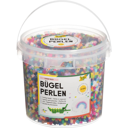 Artikelbild 7 für folia Bügelperlen mehrfarbig 12.000 St., Artikelnummer 183527