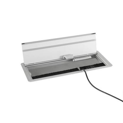 Artikelbild 6 für HAMMERBACHER Kabeldurchführung 30,0 cm silber, Artikelnummer 689808