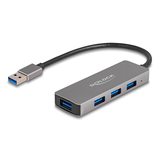 Artikelbild 1 für DeLOCK USB-Hub 4-fach grau, Artikelnummer 383337