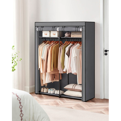 Artikelbild 3 für SONGMICS Stoffschrank, RYG02GY grau 140,0 x 43,0 x 174,0 cm, 1 St., Artikelnummer 439408