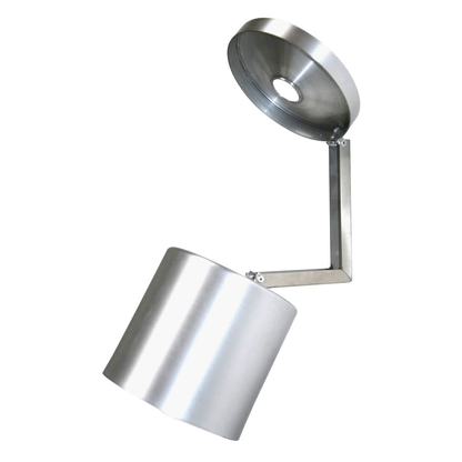 Artikelbild 3 für SZ Metall ALU Wandaschenbecher silber, 1 St., Artikelnummer 166819