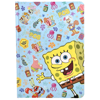 Artikelbild für BlueSky Notizbuch SpongeBob DIN A5 liniert, SpongeBob Hardcover 80 Seiten, 1 St., Artikelnummer 416414