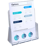 Artikelbild 1 für Exacompta Tischprospekthalter Office Exacryl transparent DIN A4 23,5 x 8,5 x 24,7 cm, 1 St., Artikelnummer 696946