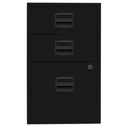 Artikelbild 4 für BISLEY Home Standcontainer schwarz 3 Auszüge Kunststoff-Muldengriff schwarz 41,3 x 40,0 x 67,2 cm, Artikelnummer 728675