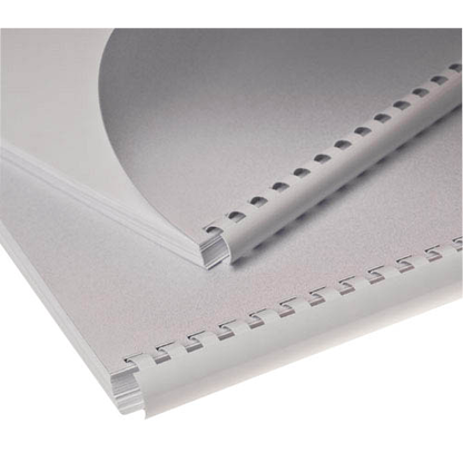 Artikelbild 4 für Fellowes Kunststoffbinderücken weiß für 55 Blatt, 100 St., Artikelnummer 829739