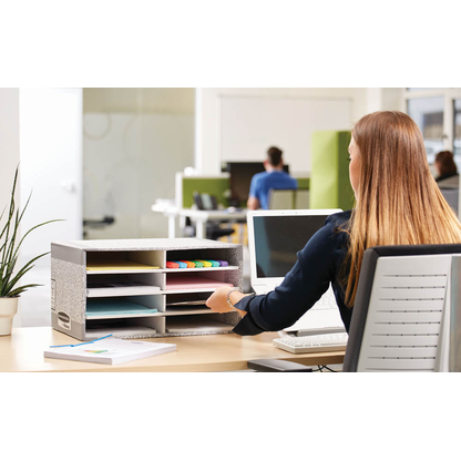 Artikelbild 2 für Fellowes Sortierstation grau mit 8 Fächern, Artikelnummer 238340