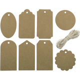 Artikelbild 1 für artoz Geschenkanhänger braun Hangtag Set Recycling, 16 St., Artikelnummer 645842