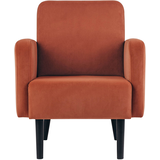 Artikelbild 1 für meet powered by PAPERFLOW Sessel LISBOA rost schwarz Stoff 71,0 x 81,5 x 83,0 cm, 1 St., Artikelnummer 851111