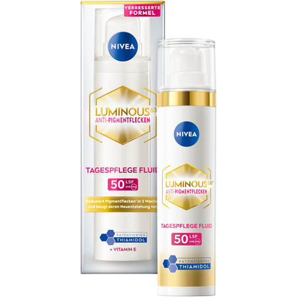 Artikelbild für NIVEA LUMINOUS630® ANTI-PIGMENTFLECKEN LSF 50 Gesichtsfluid 40,0 ml, Artikelnummer 579587