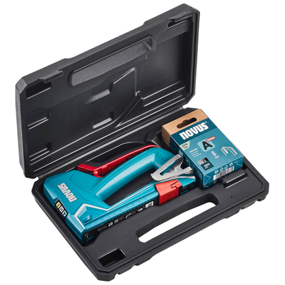 Artikelbild für novus Handtacker J-50 Kofferset türkis, 1 Set, Artikelnummer 712439