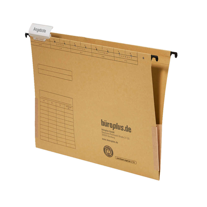 Artikelbild 3 für büroplus Hängetaschen braun, 25 St., Artikelnummer 148593