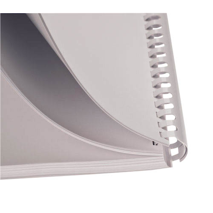 Artikelbild 3 für Fellowes Kunststoffbinderücken weiß für 55 Blatt, 100 St., Artikelnummer 829739