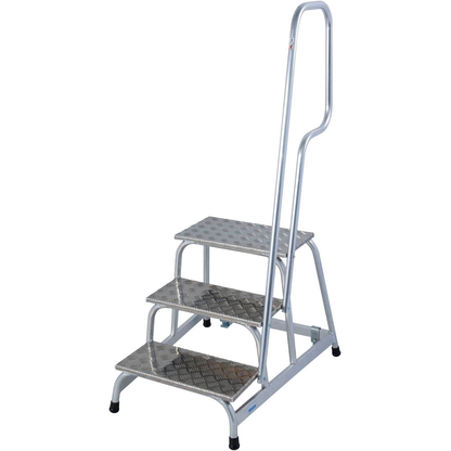 Artikelbild für KRAUSE Montagetritt STABILO silber 3 Stufen, H: 120,0 cm, Artikelnummer 567673