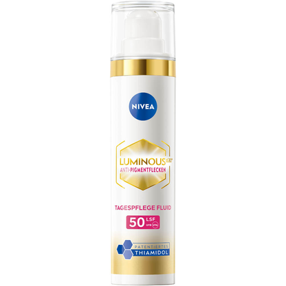Artikelbild 2 für NIVEA LUMINOUS630® ANTI-PIGMENTFLECKEN LSF 50 Gesichtsfluid 40,0 ml, Artikelnummer 579587