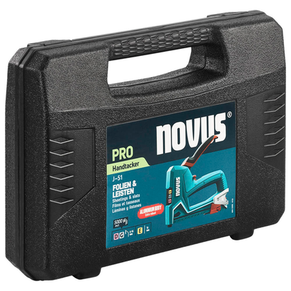 Artikelbild 8 für novus Handtacker J-51 Kofferset türkis, 1 Set, Artikelnummer 712347