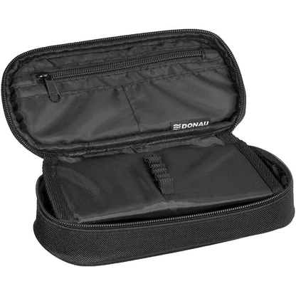 Artikelbild 2 für DONAU Schlampermäppchen schwarz, 21,0 x 10,5 cm, Artikelnummer 693939