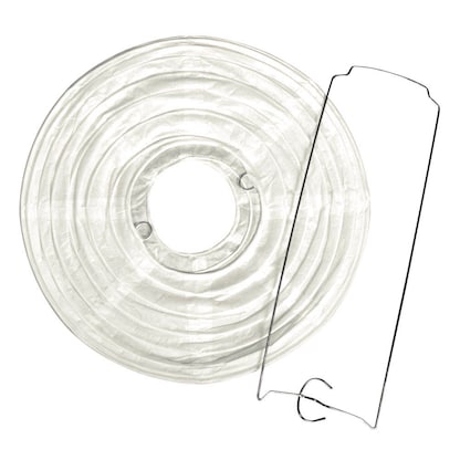 Artikelbild 2 für Rayher Lampion weiß Ø 30,0 cm, 1 St., Artikelnummer 975250