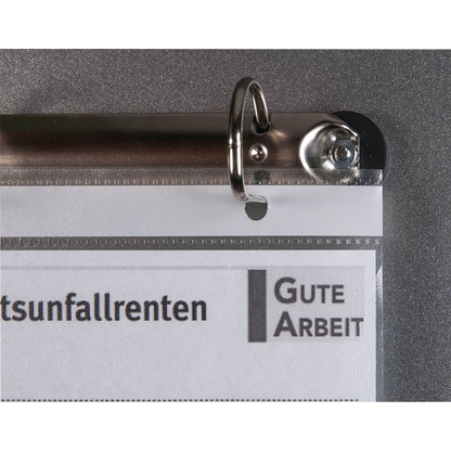 Artikelbild 3 für EICHNER Ringbuchmechanik DIN A4 silber magnetisch, 1 St., Artikelnummer 277733