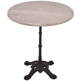 Artikelbild 1 für Garden Pleasure CIVETTA Bistrotisch rund Spanplatte hellbraun 70,0 x 70,0 x 74,0 cm, 1 St., Artikelnummer 707412