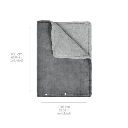 Artikelbild 2 für medisana HB 677 Heizdecke grau 120 W, Artikelnummer 831617