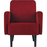 Artikelbild 1 für meet powered by PAPERFLOW Sessel LISBOA rot schwarz Stoff 71,0 x 81,5 x 83,0 cm, 1 St., Artikelnummer 851133