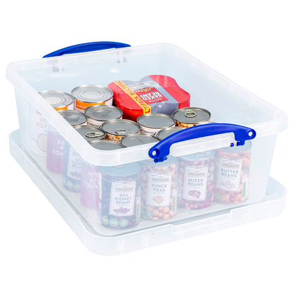 Artikelbild 5 für Really Useful Box Aufbewahrungsboxen 3x 23,5 l transparent 50,0 x 39,5 x 19,5 cm, 3 St., Artikelnummer 882351